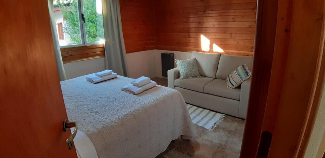 Cabana Los Alamos Dina Huapi Exteriér fotografie